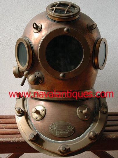 Casco clasico de buceo Spirotechnique